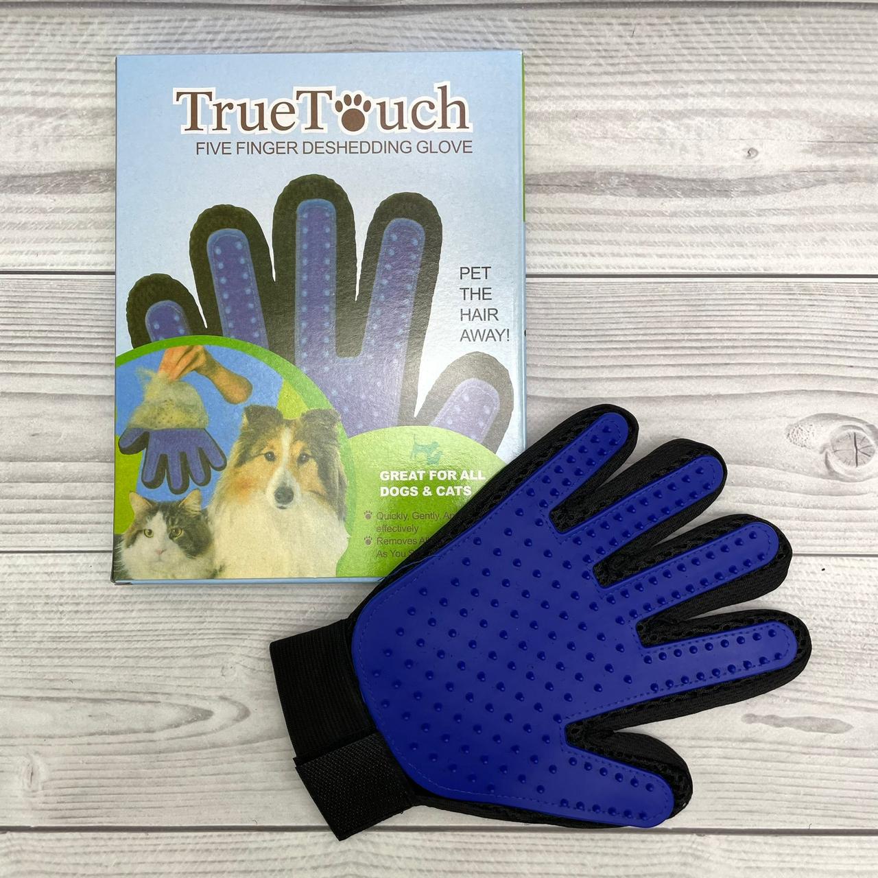 Перчатка для вычесывания шерсти домашних животных True Touch - фото 8 - id-p223889164