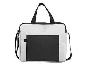 Конференц сумка для документов Congress, белый/черный, фото 2