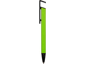 Ручка-подставка металлическая, Кипер Q, зеленое яблоко/черный, фото 3
