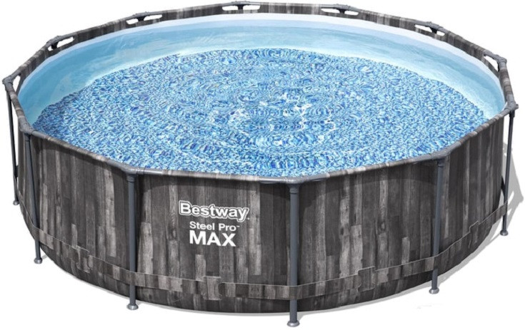 Каркасный бассейн Bestway Steel Pro Max 5614X с фильтр-насосом и лестницей - фото 1 - id-p223889409