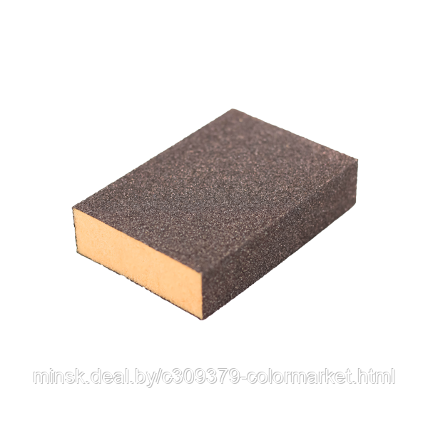 Губка абразивная 4-х сторонняя SIA 7990 siasponge block жесткая 98 х 69 х 26 мм Р60 - фото 1 - id-p223696695
