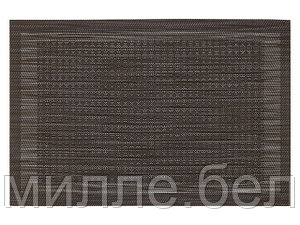 Салфетка сервировочная, текстилен, "HomeArt-3", 45х30 см, черная, PERFECTO LINEA (ОТГРУЗКА ТОЛЬКО ПО