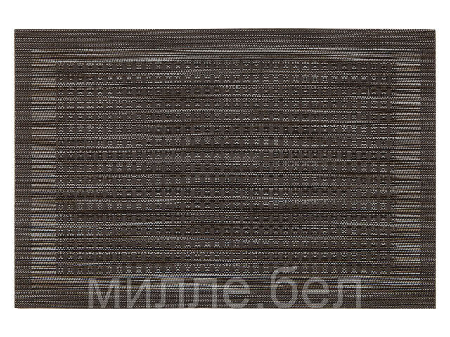 Салфетка сервировочная, текстилен, "HomeArt-3", 45х30 см, черная, PERFECTO LINEA (ОТГРУЗКА ТОЛЬКО ПО - фото 1 - id-p223889461
