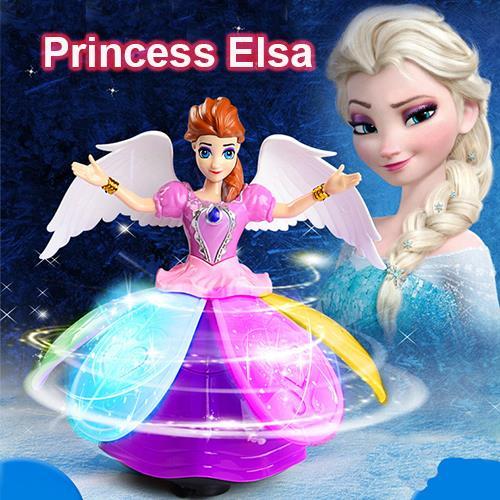Кукла принцесса София 24 см, танцует кружится, подвижные детали, музыка, свет, LD-131D - фото 9 - id-p223890177