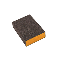 Губка абразивная 4-х сторонняя SIA 7991 siasponge block мягкая 98 х 69 х 26 мм Р60