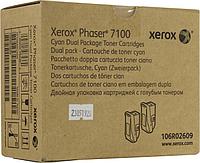 Картридж лазерный Xerox 106R02609 голубой (9000стр.) для Xerox Ph 7100