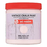 Краска декоративная "VINTAGE CHALK PAINT", 250 мл, 3504 пастельный розовый