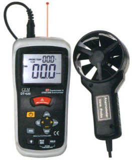 DT-620 Измеритель скорости воздуха и температуры CEM - фото 1 - id-p223895978