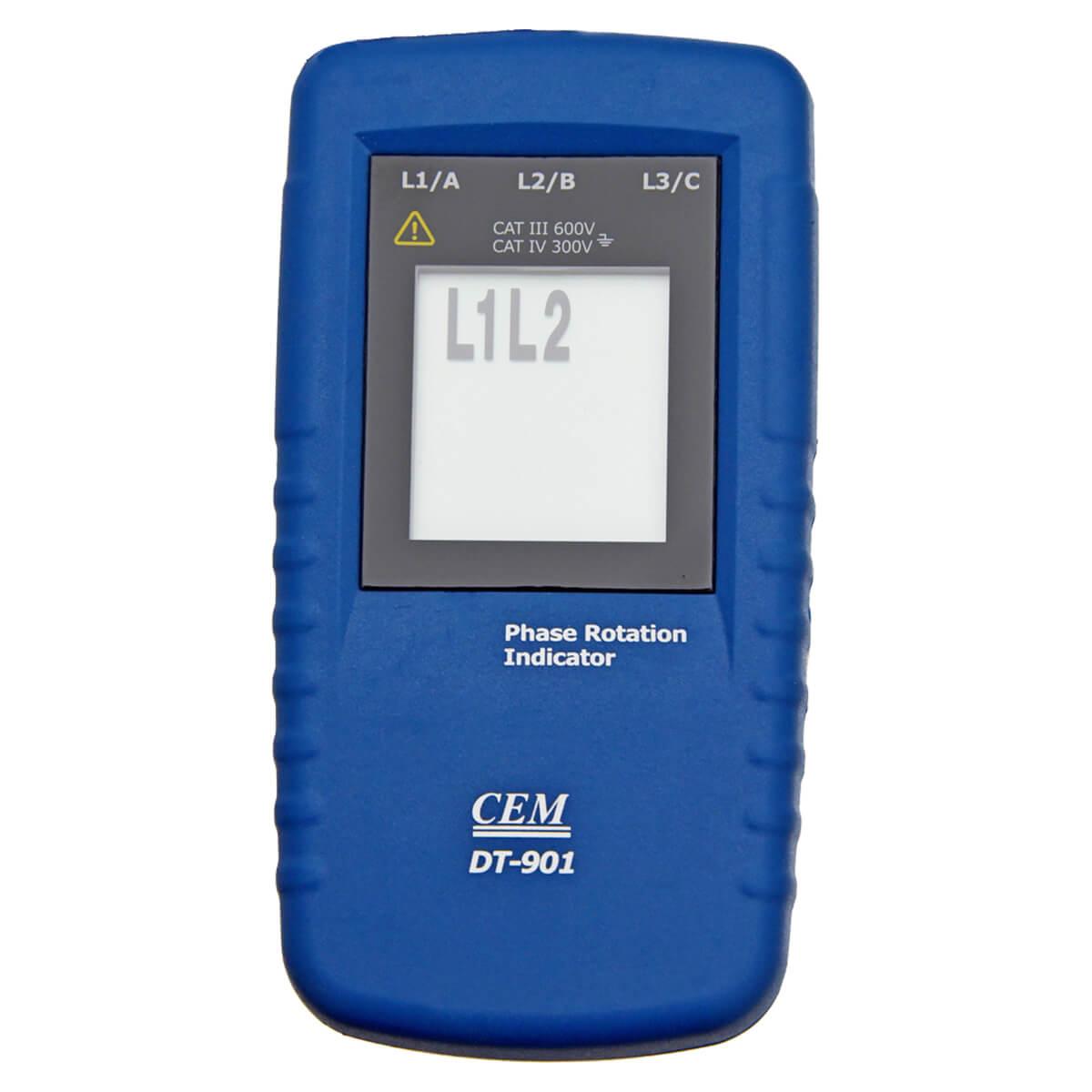 DT-901 индикатор порядка чередования фаз CEM - фото 1 - id-p223896159