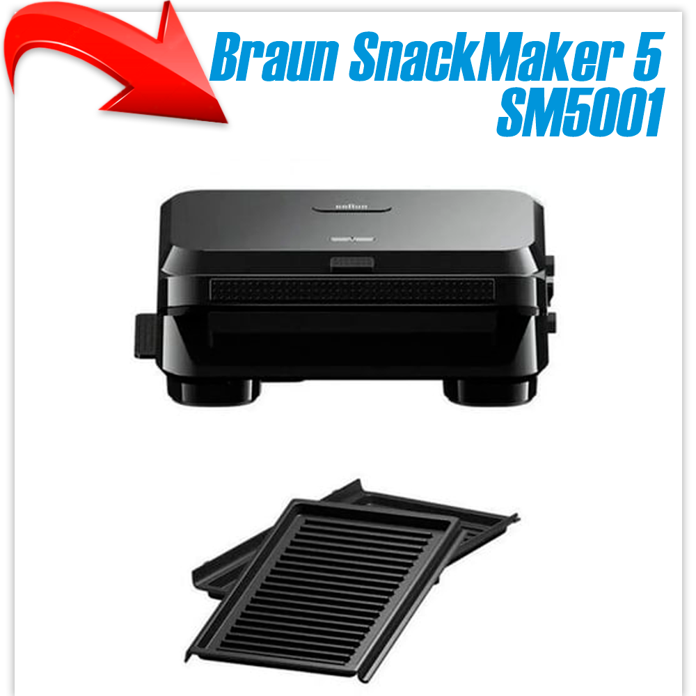Электрогриль Braun SnackMaker 5 SM5001
