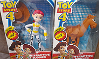 Фигурка Джесси и конь Булзай Bullseye История игрушек Toy Story 4 набор 2 шт 20см