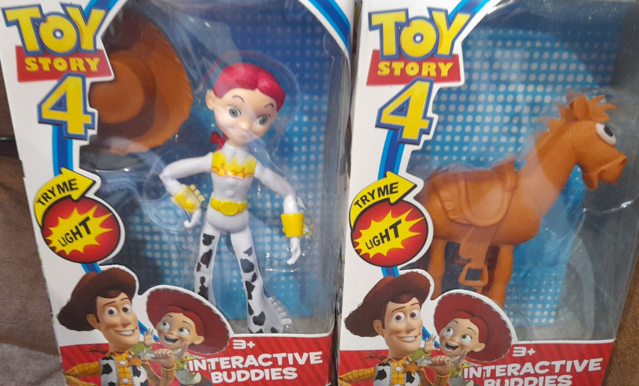 Фигурка Джесси и конь Булзай Bullseye История игрушек Toy Story 4 набор 2 шт 20см - фото 1 - id-p223897189