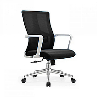 Кресло SitUp CUBE White chrome (сетка Black/Black)