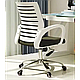 Кресло SitUp MIX 600 White chrome (сетка Black/ Black), фото 2