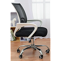 Кресло SitUp MIX 696 White chrome (сетка Dark Gray/Dark Gray)