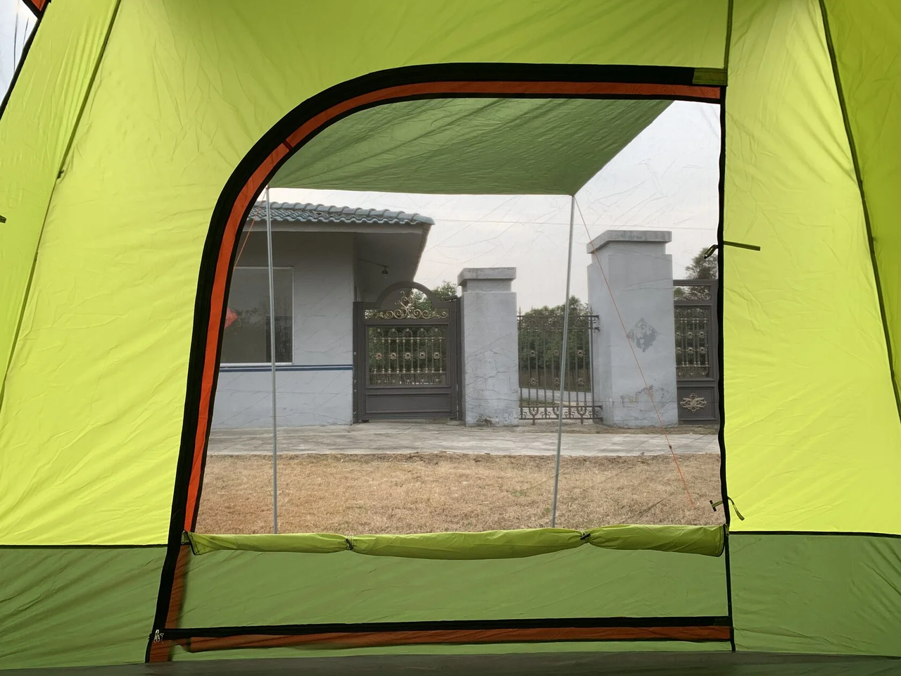 Палатка 6-ти местная кемпинговая Mircamping с укрытием для автомобиля, арт. 1900 - фото 7 - id-p223899100