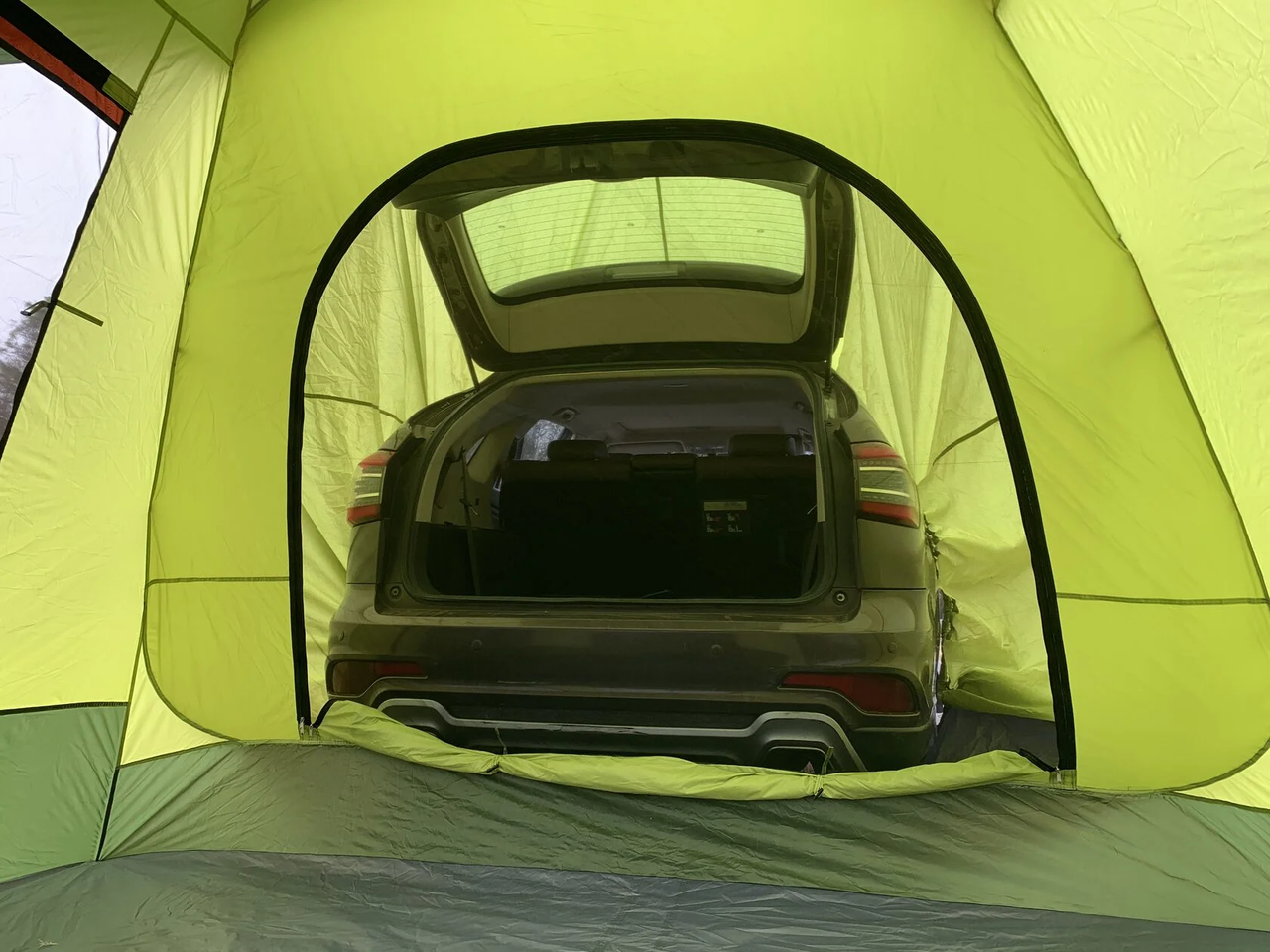 Палатка 6-ти местная кемпинговая Mircamping с укрытием для автомобиля, арт. 1900 - фото 2 - id-p223899100