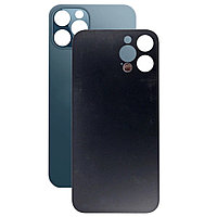 Задняя крышка для Apple iPhone 12 Pro (широкое отверстие под камеру), синяя