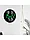 Часы-будильник электронные настенные DS-3813L (зеленые+белые цифры) с пультом, влажность, температура, фото 2