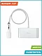 Разветвитель прикуривателя Z13 (3 выхода + 2 USB) серебро, фото 5