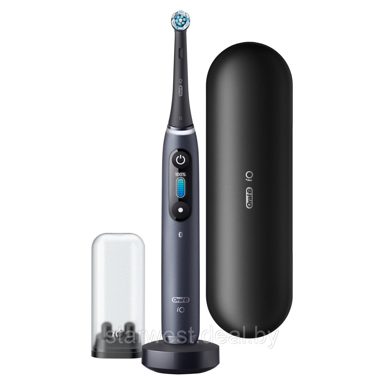 Oral-B Braun iO Series 8 Black Onyx Электрическая зубная щетка iOM8.1B2.2BD - фото 3 - id-p223899931