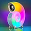 Беспроводная мини умная смарт колонка 4 в 1 с блютуз Conch Music Light, 256 режимов освещения, фото 2