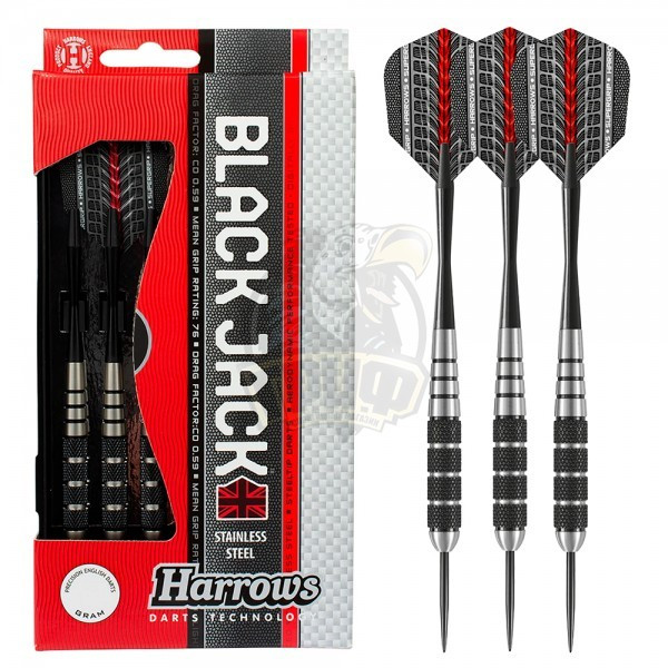 Дротики для дартса Harrows Black Jack (арт. ED901)