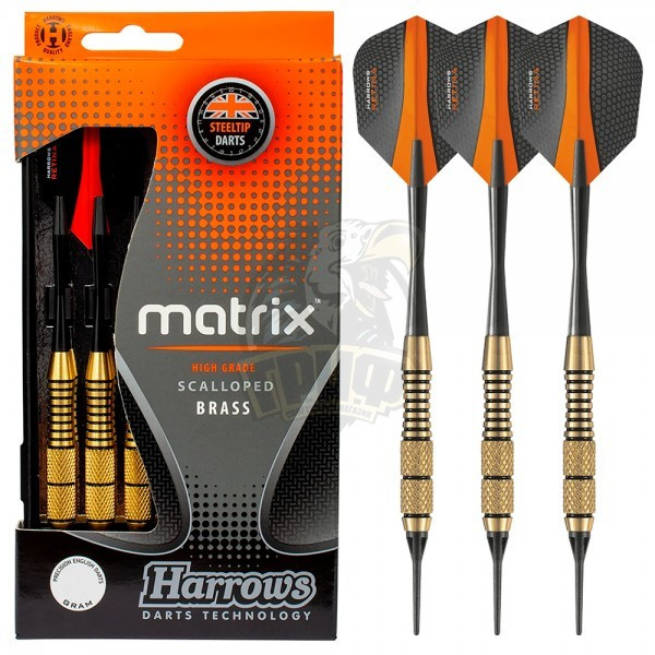 Дротики для электронного дартса Harrows Matrix Softip (арт. 841HRED160)