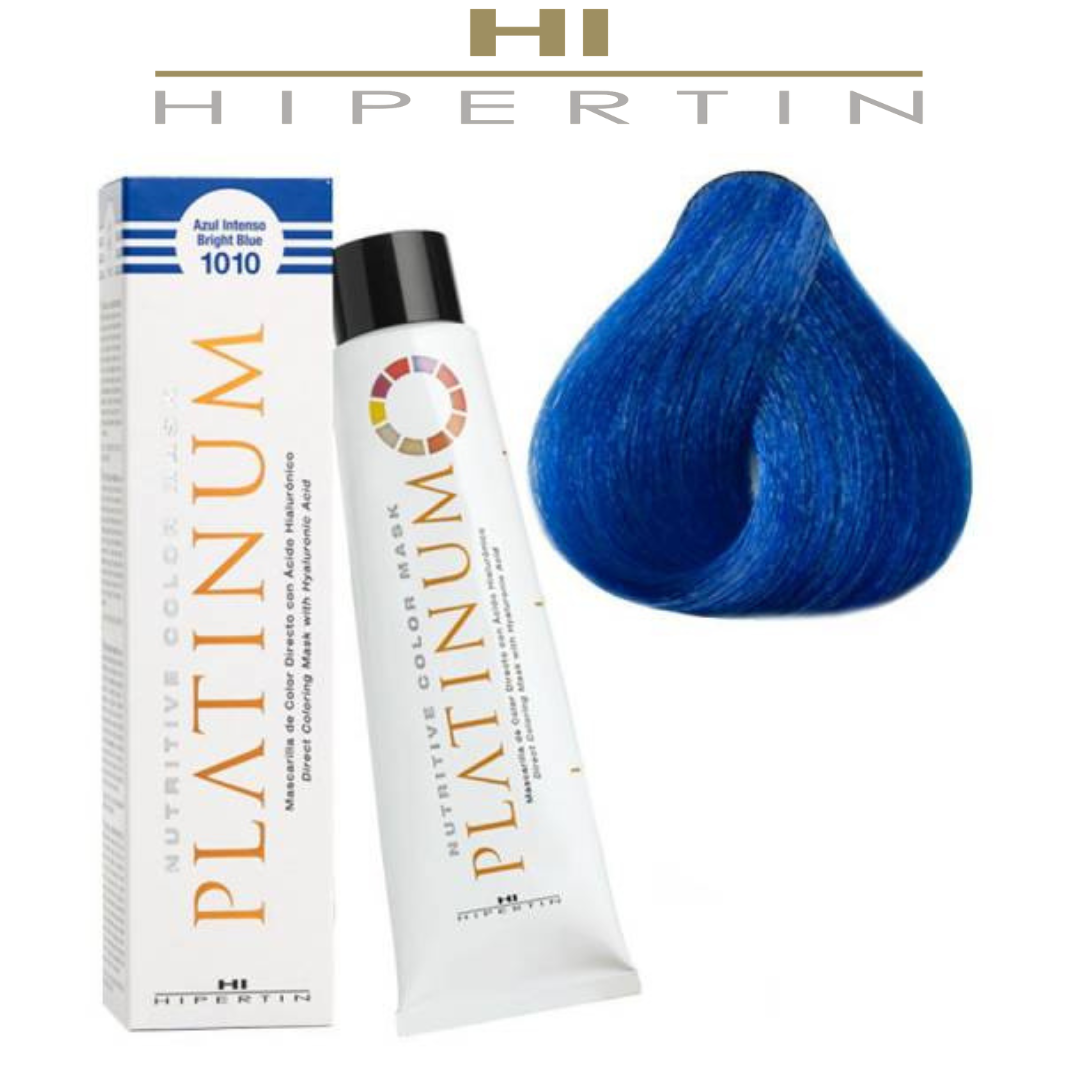 Тонирующая маска Hipertin Nutritive Color Mask Platinum 1010 интенсивный синий