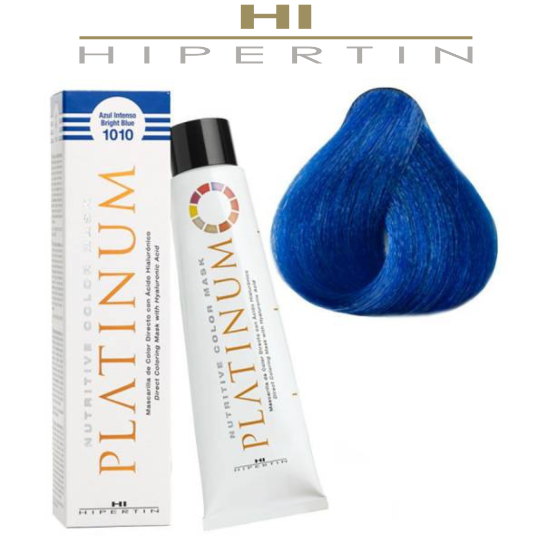 Тонирующая маска Hipertin Nutritive Color Mask Platinum 1010 интенсивный синий - фото 1 - id-p223902786