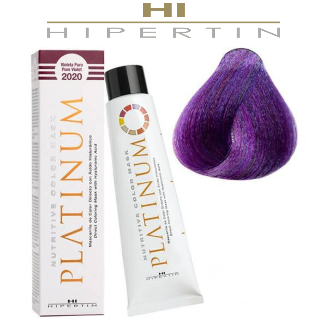 Тонирующая маска Hipertin Nutritive Color Mask Platinum 2020 фиолетовый