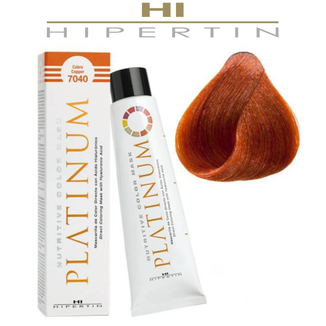 Тонирующая маска Hipertin Nutritive Color Mask Platinum 7040 медный - фото 1 - id-p223902808