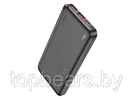 Внешний аккумулятор Hoco Power Bank J101 Astute 22.5W 10000mAh черный Пауэрбанк для зарядки телефона