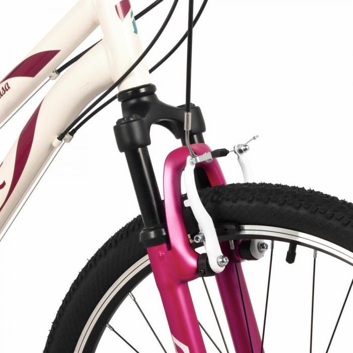 Горный велосипед взрослый 26 дюймов скоростной женский стальной 21 скорость FOXX 26SHV.SALSA.17BG4 Бежевый - фото 3 - id-p223903493