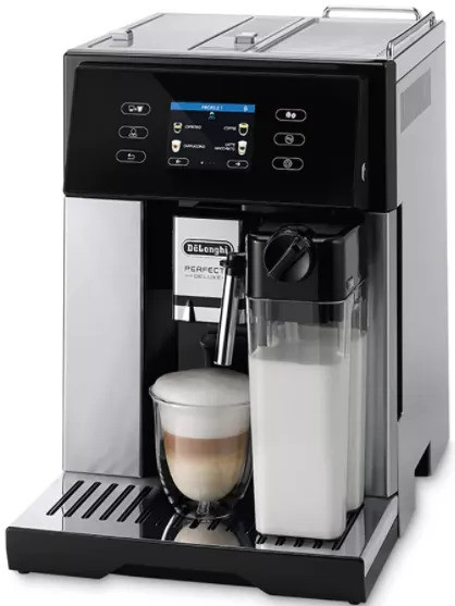 Кофеварки и кофемашины DeLonghi Perfecta Deluxe ESAM460.80.MB - фото 1 - id-p223903834