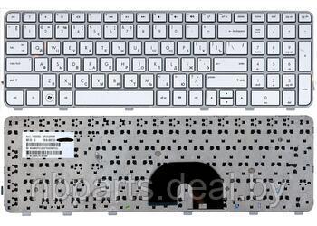 Клавиатура для ноутбука HP Pavilion DV6-6000, серебро, с рамкой, RU - фото 1 - id-p111769006