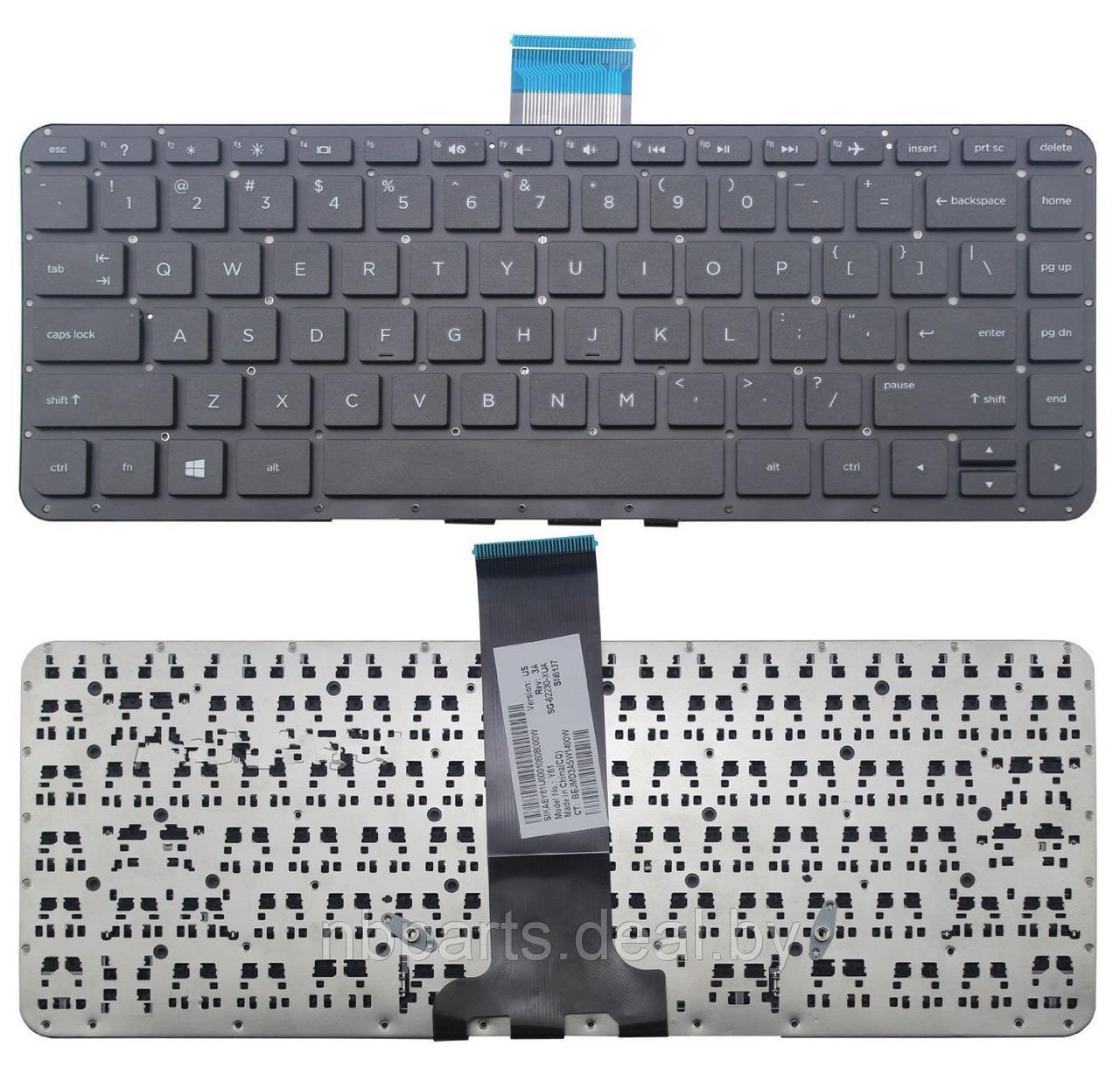 Клавиатура для ноутбука HP Pavilion X360 13-A, 13-W, чёрная, RU - фото 1 - id-p111769724