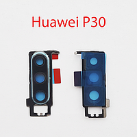 Объектив камеры в сборе для Huawei P30 ELE-L29 синий