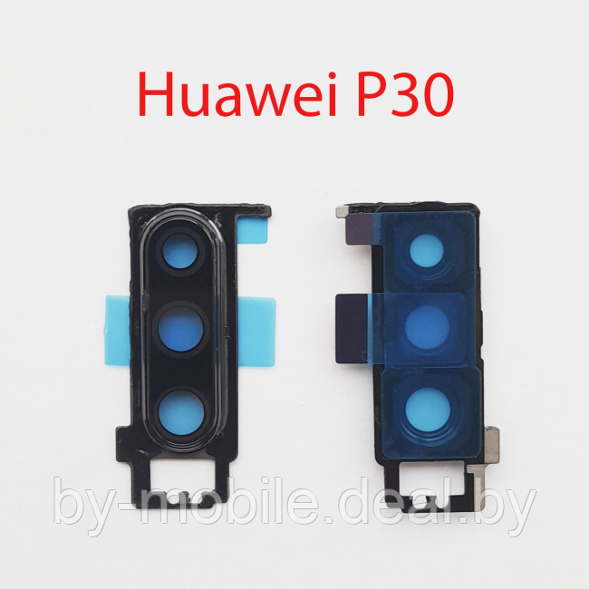 Объектив камеры в сборе для Huawei P30 ELE-L29 черный - фото 1 - id-p223889587