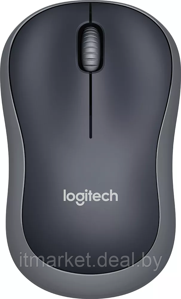 Мышь Logitech M185 (черный/серый) (910-002235) - фото 1 - id-p223888695