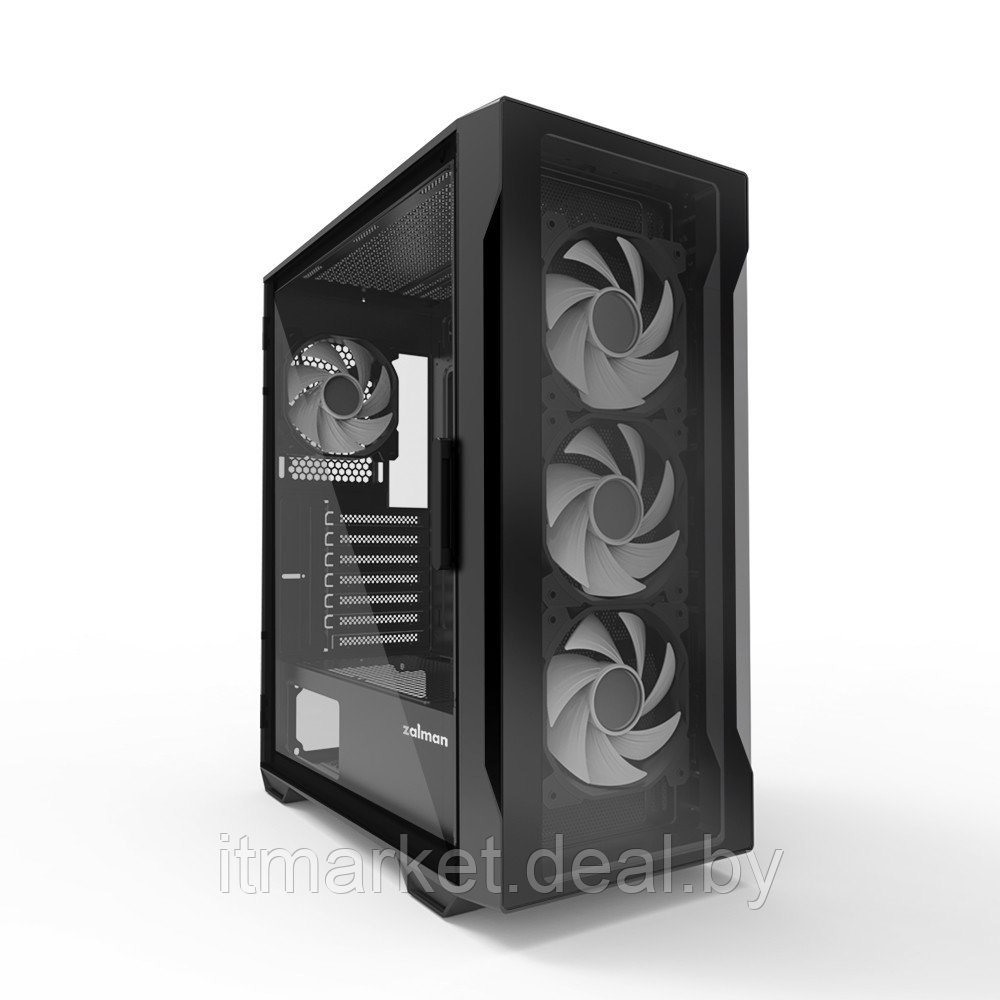 Корпус Zalman i3 Neo TG (черный) - фото 5 - id-p223888718