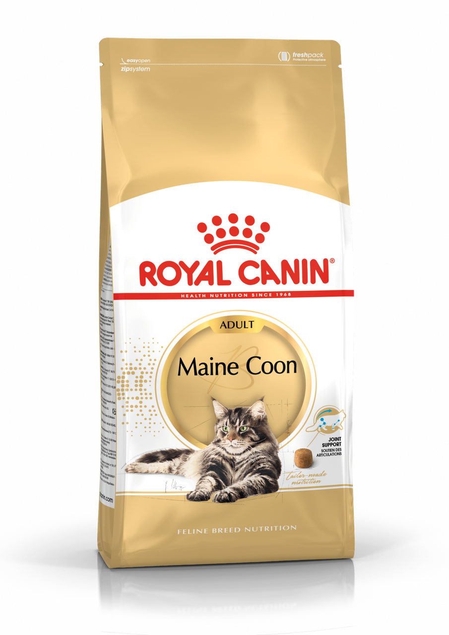 Сухой корм Royal Canin Maine Coon Adult для кошек породы Мэйн Кун старше 15 месяцев 400гр.