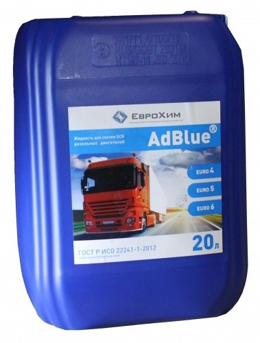 AdBlue ЕвроХим, 20л (AUS32) Euro4/Euro5/Euro6 - фото 1 - id-p223906503