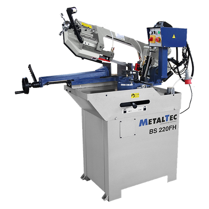 Ленточнопильный станок по металлу ручной MetalTec BS 220 FH, фото 2