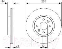 Тормозной диск Bosch 0986479R67