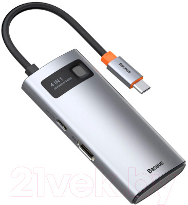 USB-хаб Baseus Metal Gleam Series / CAHUB-CY0G - фото 3 - id-p223920334