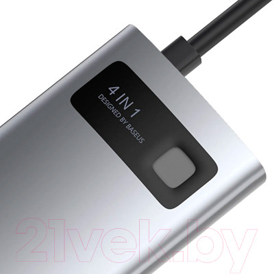 USB-хаб Baseus Metal Gleam Series / CAHUB-CY0G - фото 9 - id-p223920334