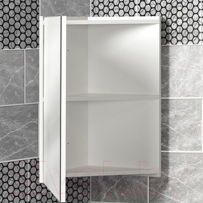 Шкаф с зеркалом для ванной Акваль Верна / АВ.04.55.70.N - фото 2 - id-p223913569