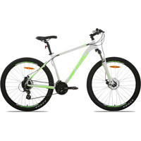 Велосипед AIST Slide 1.0 27.5 р.16 2023 (белый/зеленый) - фото 1 - id-p223922095