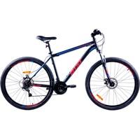 Велосипед AIST Quest Disc 29 р.17.5 2020 (черный/синий) - фото 1 - id-p223922142
